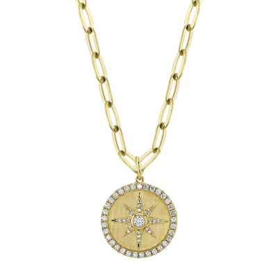 Necklaces Necklaces in Yellow Gold containing Diamond 417453