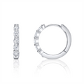 Earrings Earrings in White Gold containing Diamond 417469