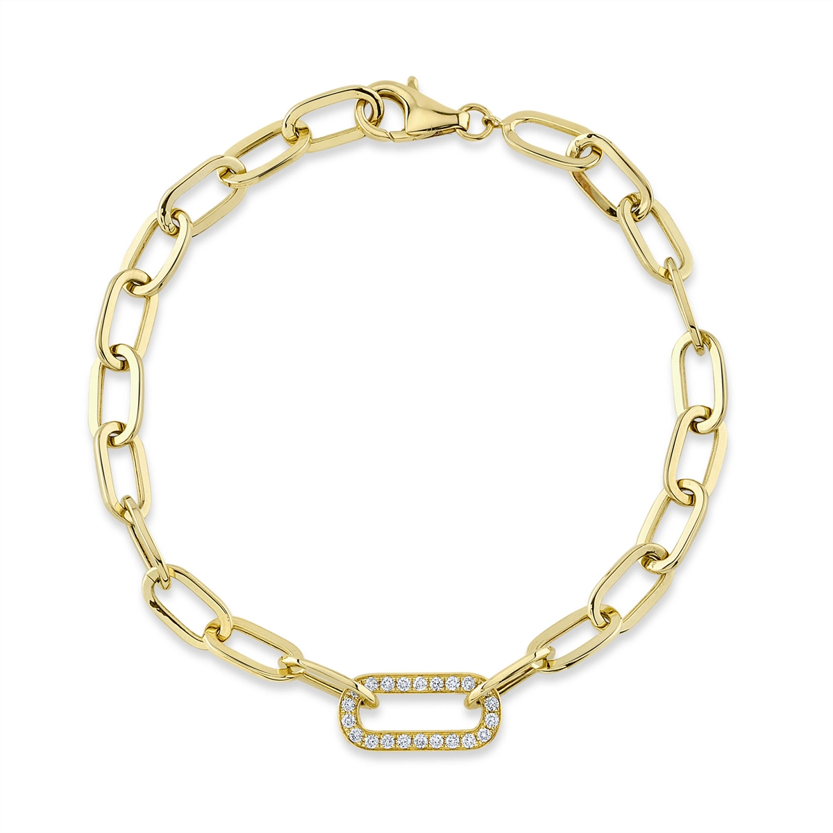 Bracelets Bracelets in Yellow Gold containing Diamond 417508