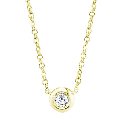Necklaces Necklaces in Yellow Gold containing Diamond 417511