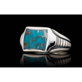 William Henry Rings in Silver containing Turquoise RING8-TQ-10
