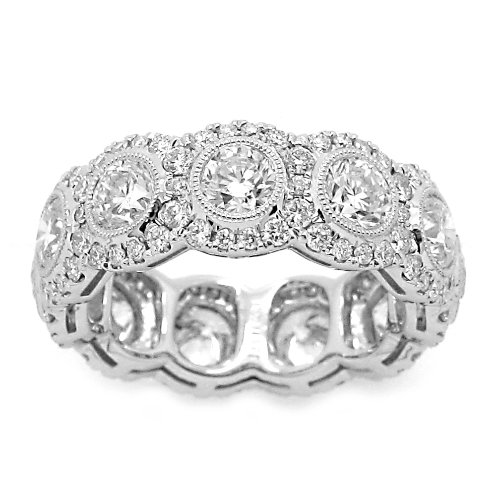 Wedding Bands Rings in White Gold containing Diamond 417594