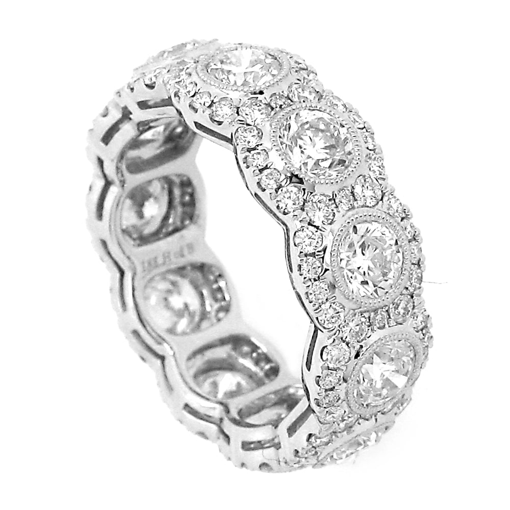 Wedding Bands Rings in White Gold containing Diamond 417594