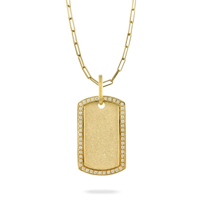 Doves Pendants in Yellow Gold containing Diamond P9558-1-Y