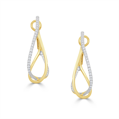 csv_image Frederic Sage Earring in White Gold containing Diamond E2403-4-Y