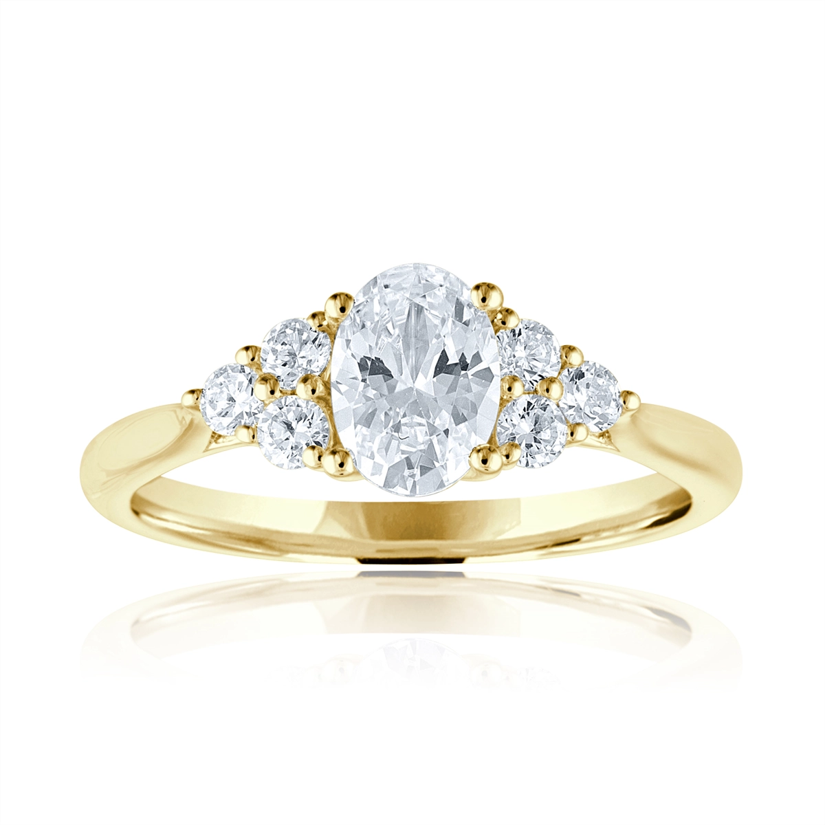 Engagement Collections Engagement Rings in Yellow Gold containing Diamond 417969