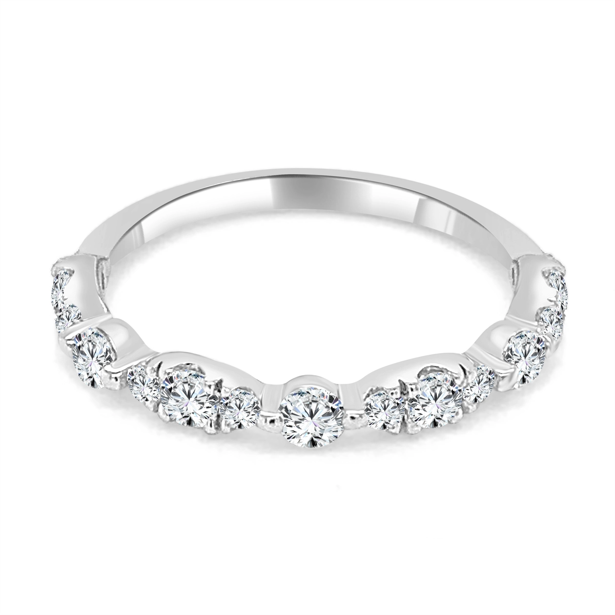 Wedding Bands Wedding Rings in White Gold containing Diamond 417988