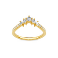 Wedding Bands Wedding Rings in Yellow Gold containing Diamond 417992