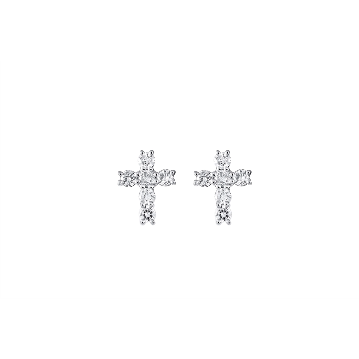 Earrings Earrings in White Gold containing Diamond 418000