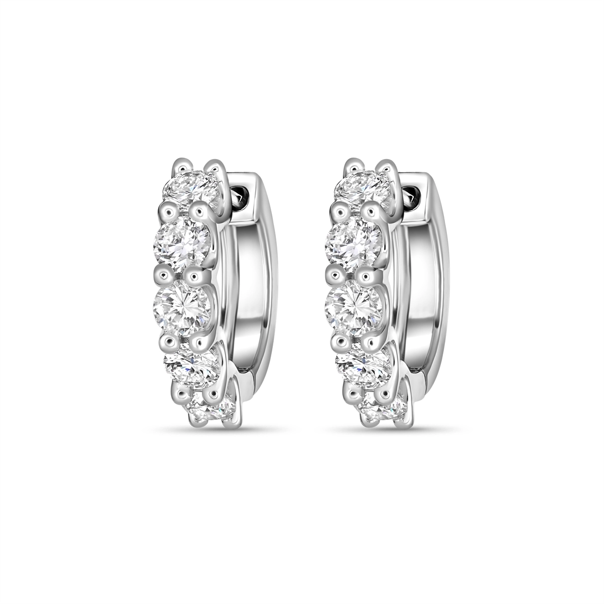 Earrings Earrings in White Gold containing Diamond 418006