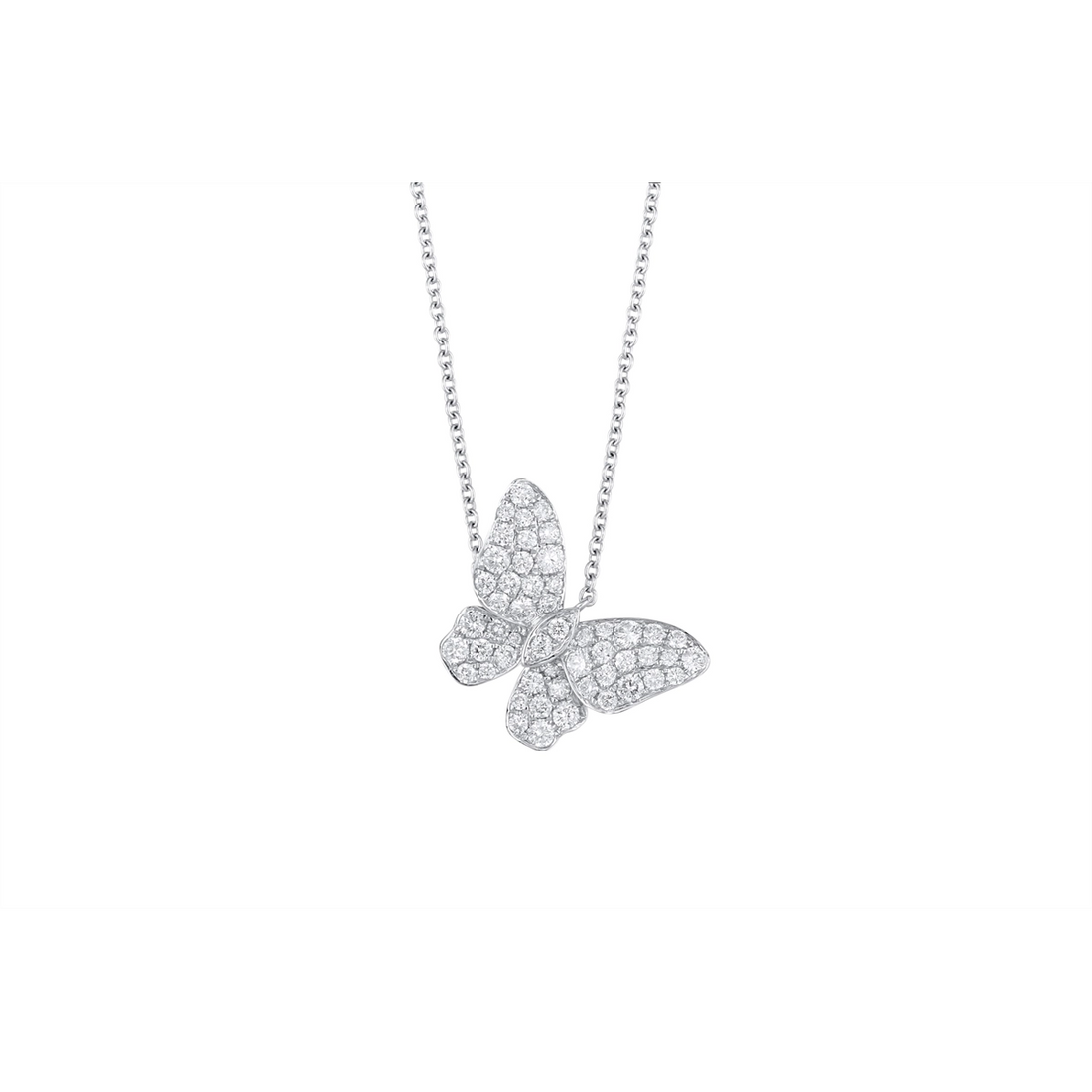 Necklaces Necklaces in White Gold containing Diamond 418013