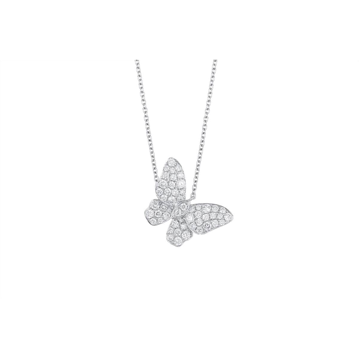 Necklaces Necklaces in White Gold containing Diamond 418013