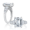 A. Jaffe Engagement Rings in White Gold containing Diamond MECEC2856/377B-14W