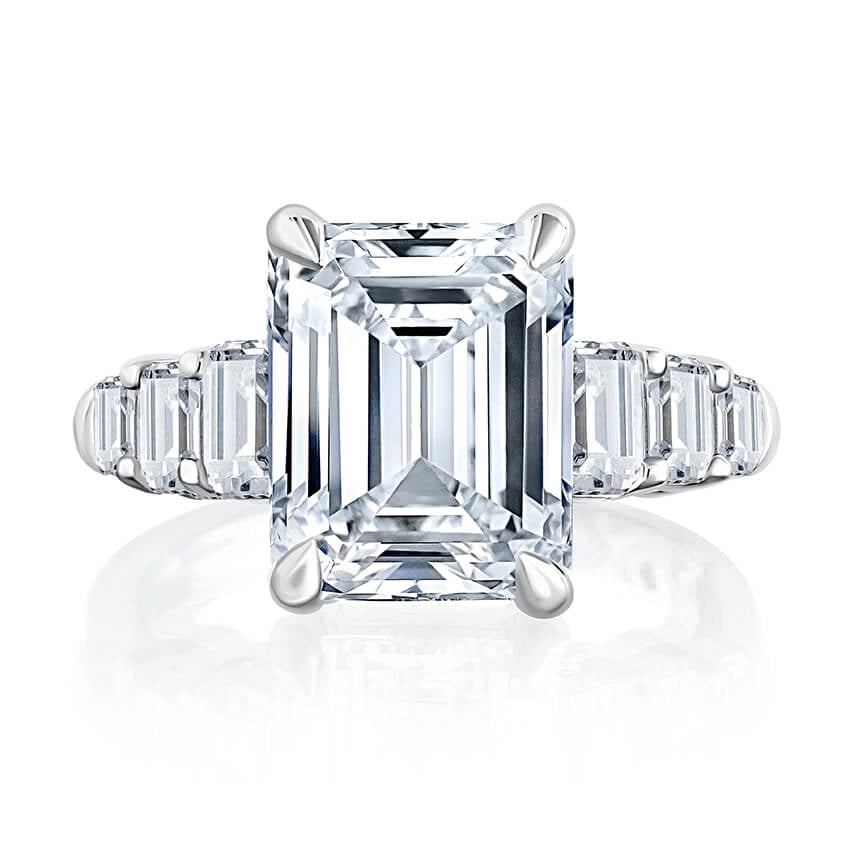 A. Jaffe Engagement Rings in White Gold containing Diamond MECEC2856/377B-14W