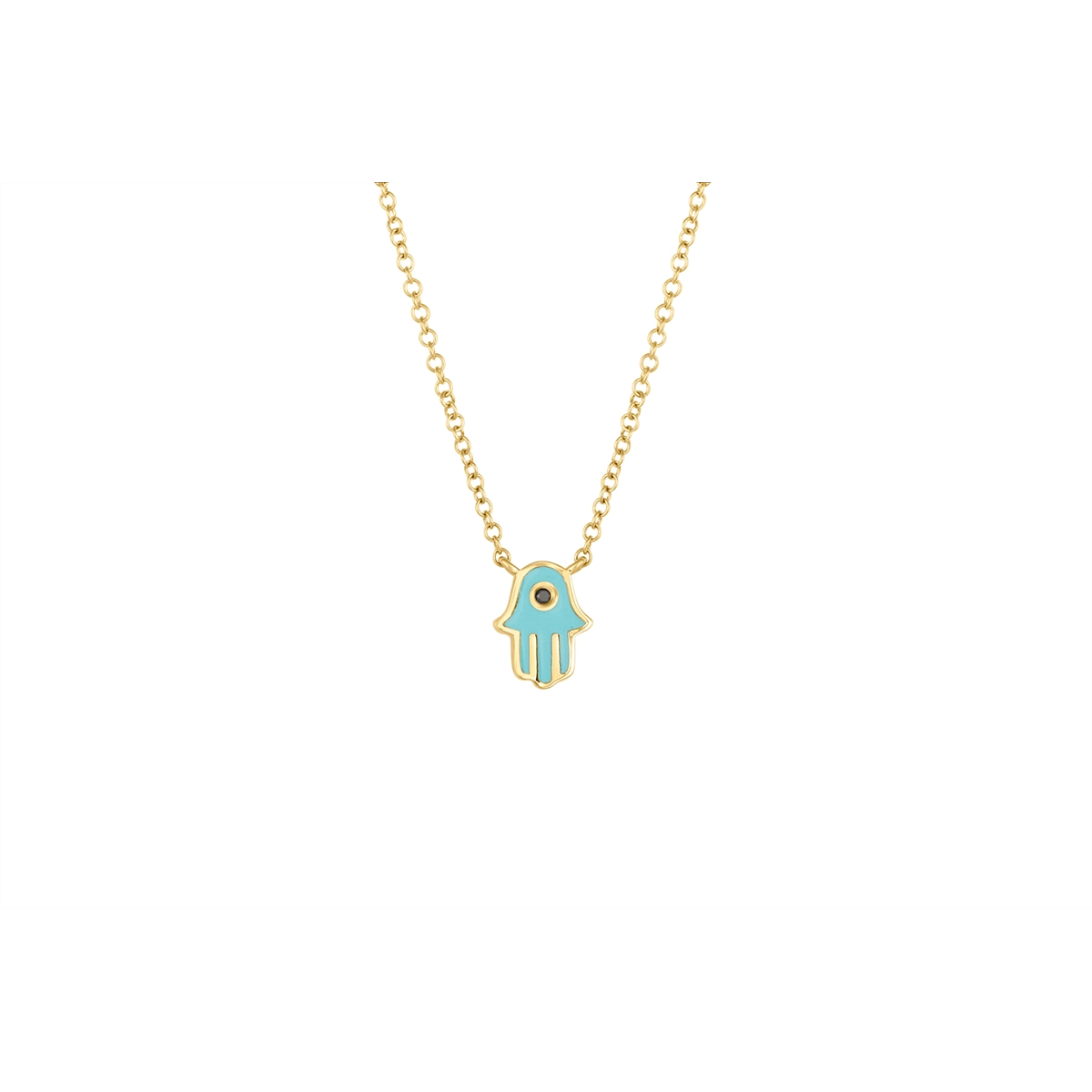 Necklaces Necklaces in Yellow Gold containing Black diamond, Other, Multi-gemstone 418163