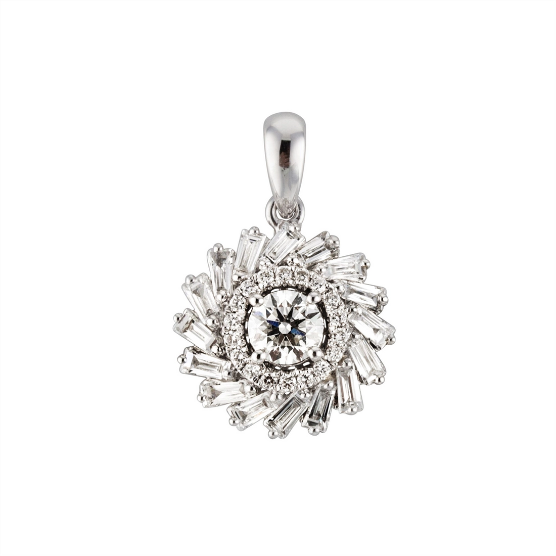 Pendants Pendants in White Gold containing Diamond 418257