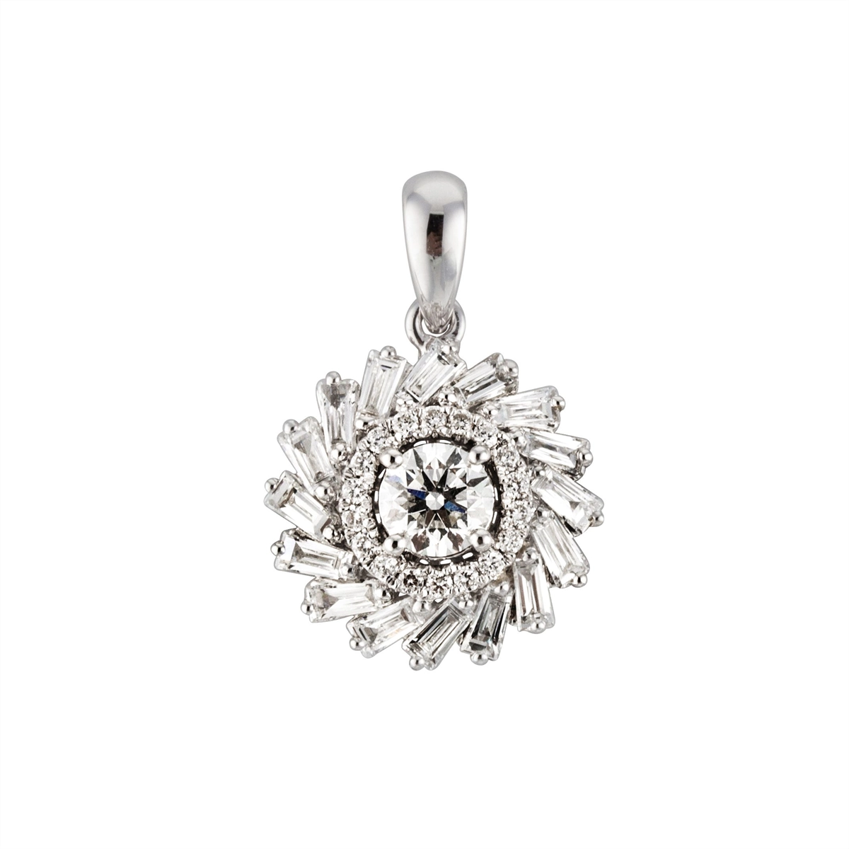 Pendants Pendants in White Gold containing Diamond 418257