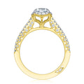 Tacori Engagement Rings in Yellow Gold containing Diamond HT 2547 CU 7.5 Y