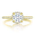 Tacori Engagement Rings in Yellow Gold containing Diamond HT 2547 CU 7.5 Y