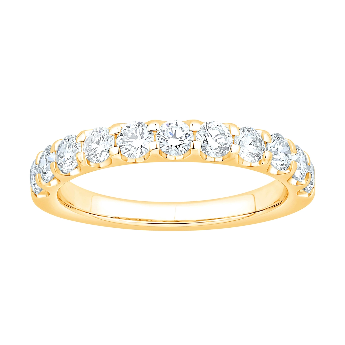 Wedding Bands Wedding Rings in Yellow Gold containing Diamond 418356
