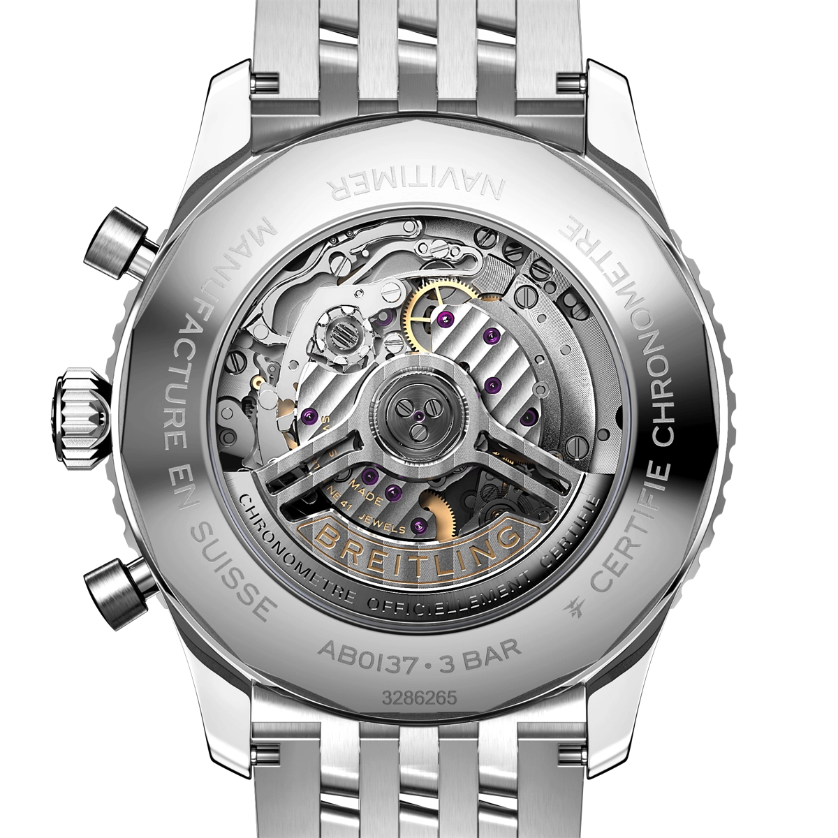 Breitling watch in Alternative Metals AB0137211B1A1