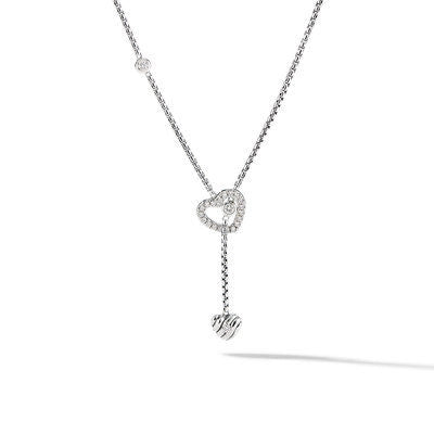 David Yurman Necklaces in Silver containing Diamond N16289DSSADI