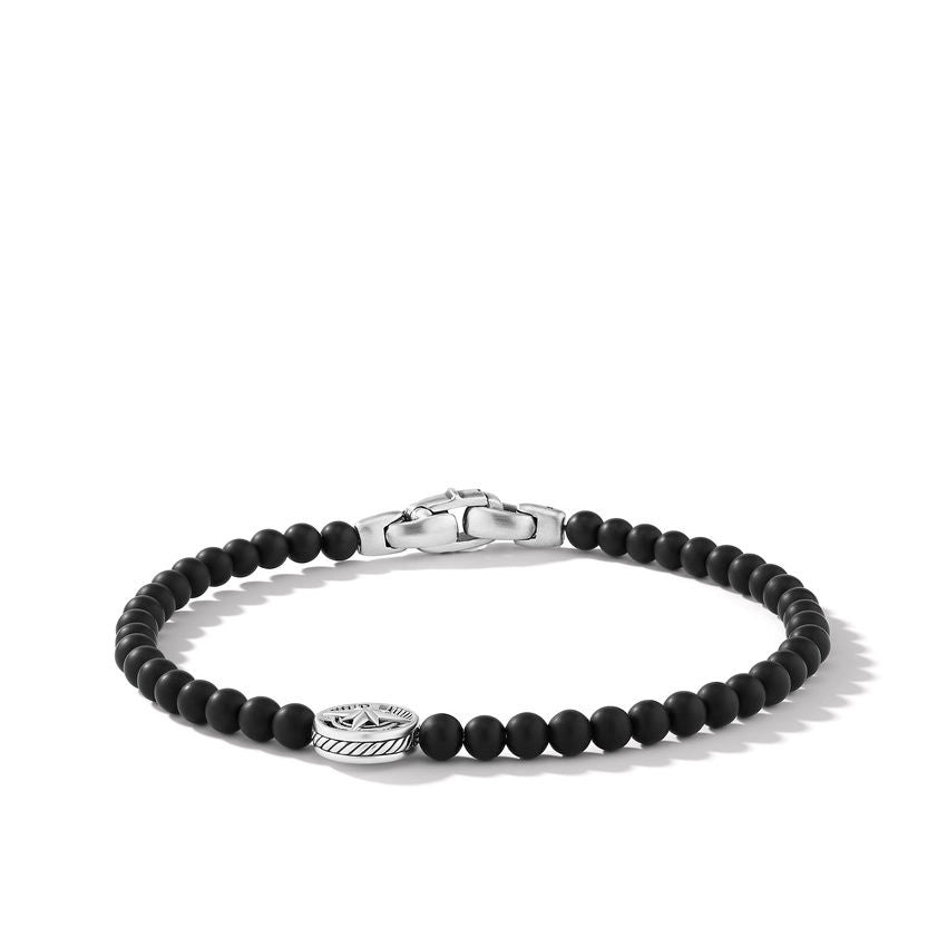 David Yurman Bracelets in Silver containing Black onyx B25674MSSBBOM