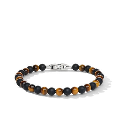 David Yurman Bracelets in Silver containing Black onyx, Other, Multi-gemstone B25717MSSBBOTEM