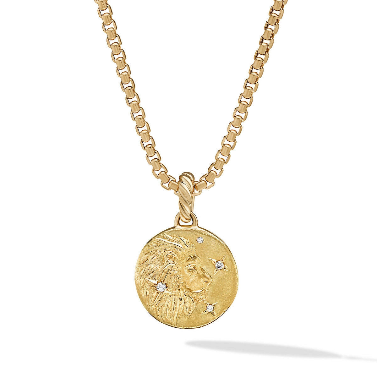 David Yurman Pendants in Yellow Gold containing Diamond D14315D88ADI