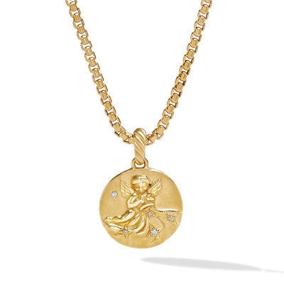 David Yurman Pendants in Yellow Gold containing Diamond D14039D88ADI