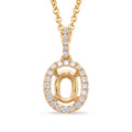 Pendants Pendants in Yellow Gold containing Diamond 419034