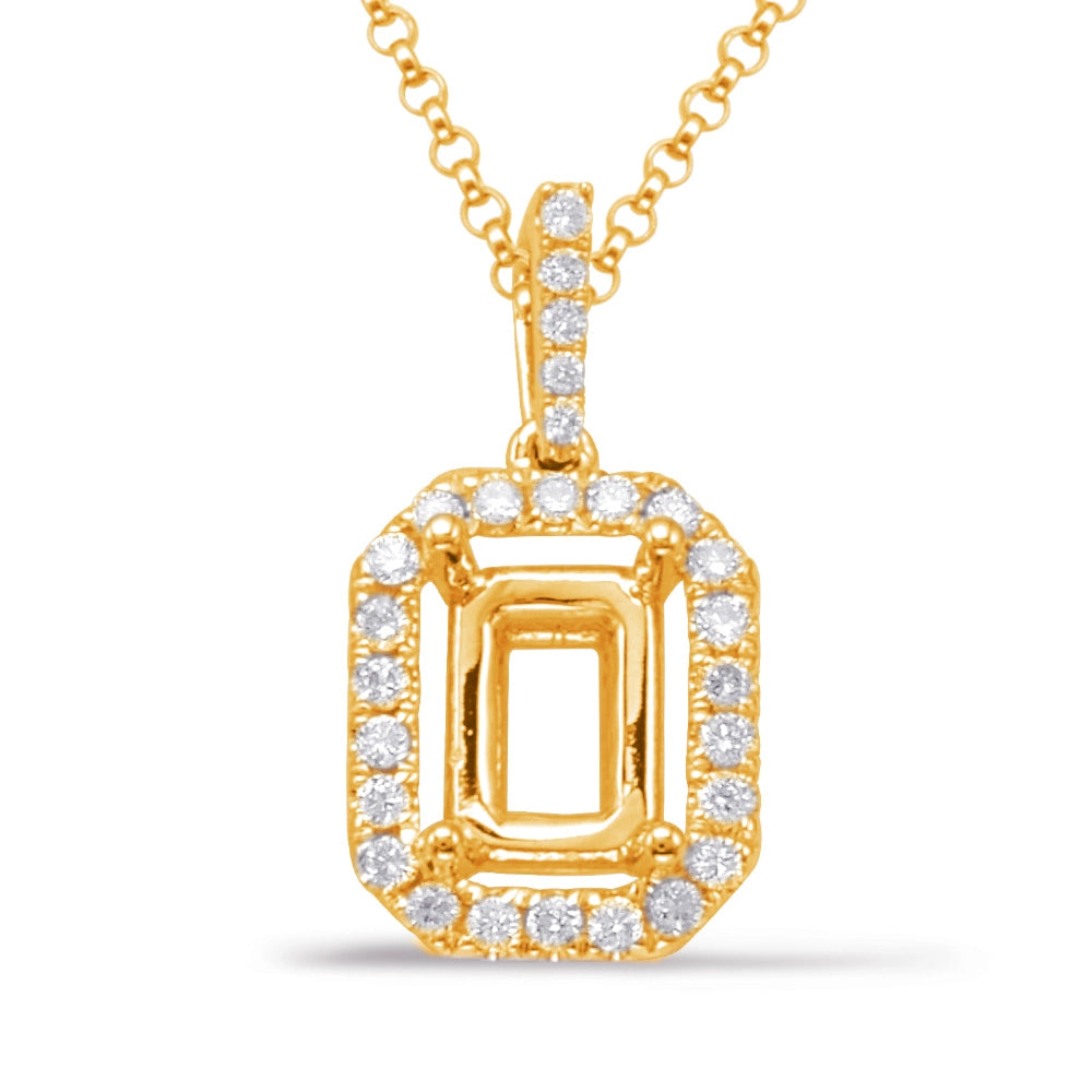 Pendants Pendants in Yellow Gold containing Diamond 419037