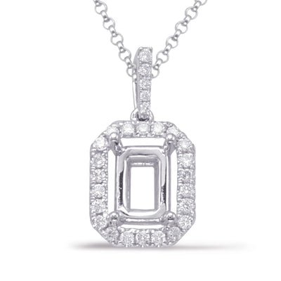 Pendants Pendants in White Gold containing Diamond 419038