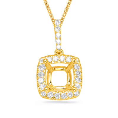 Pendants Pendants in Yellow Gold containing Diamond 419040
