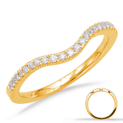 Wedding Bands Wedding Rings in Yellow Gold containing Diamond 419067