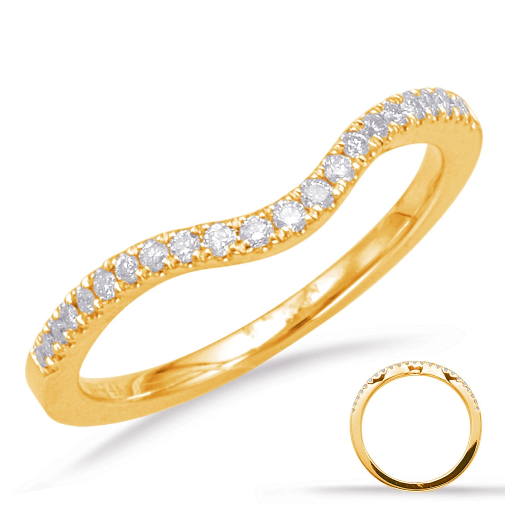 Wedding Bands Wedding Rings in Yellow Gold containing Diamond 419067