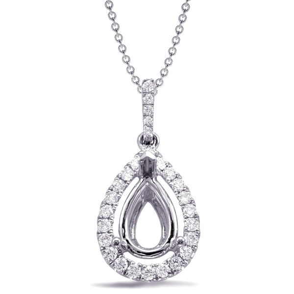 Pendants Pendants in White Gold containing Diamond 419114