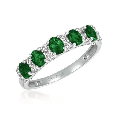 Le Vian Rings in White Gold containing Multi-gemstone, Diamond, Emerald TRQV-8