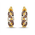 Le Vian Earrings in Yellow Gold containing Diamond TRPF-43