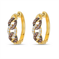 Le Vian Earrings in Yellow Gold containing Diamond TRPF-43