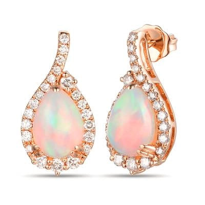 Le Vian Earrings in Rose Gold containing Opal, Multi-gemstone, Diamond TRLN-16