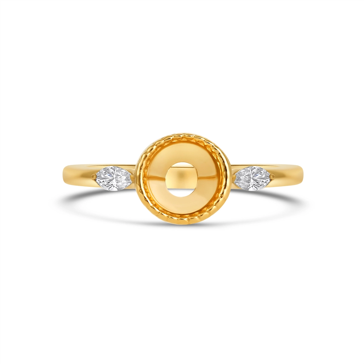 Engagement Collections Engagement Rings in Yellow Gold containing Diamond 419404