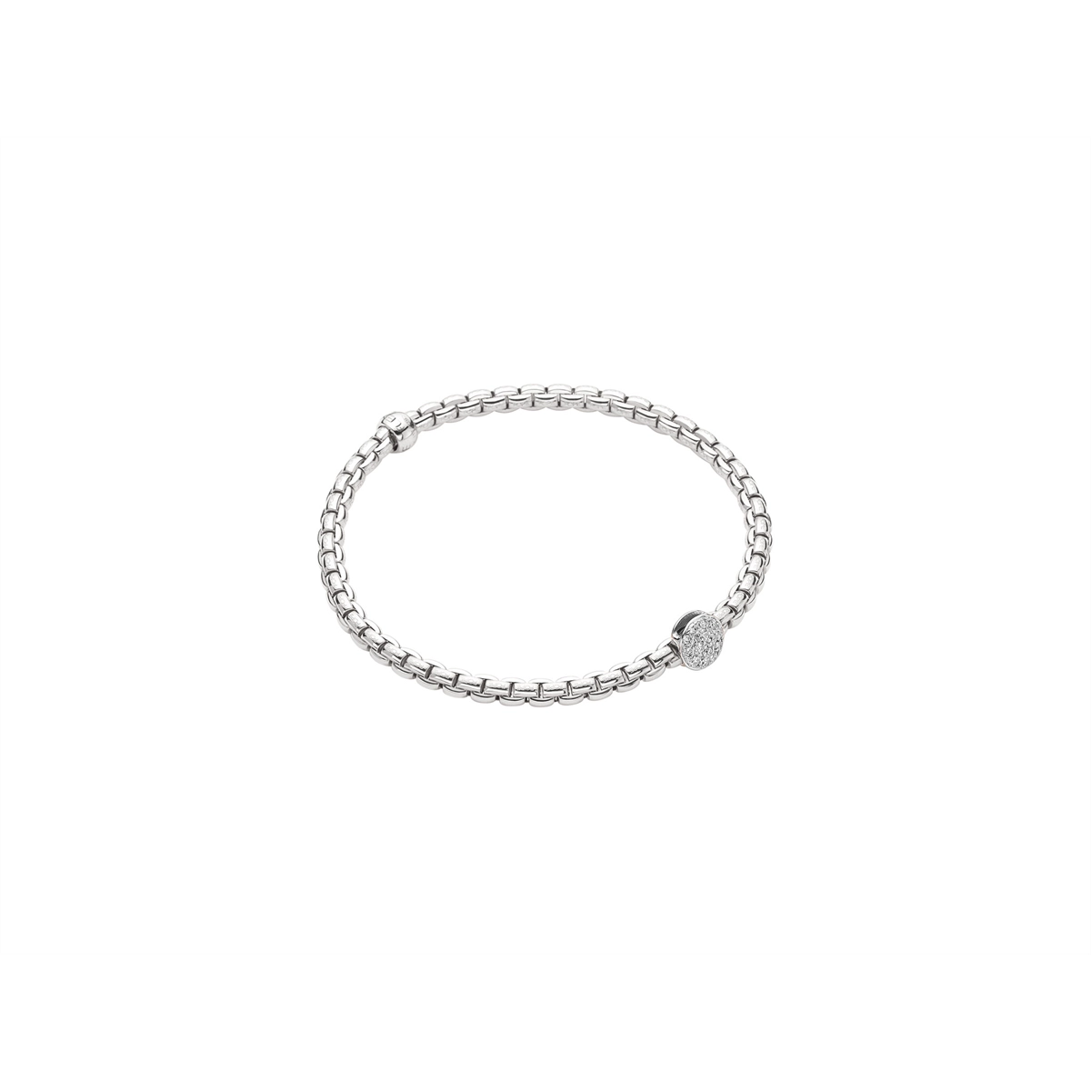 FOPE Bracelets in White Gold containing Diamond 73601BX_PB_B_XBX_0XS