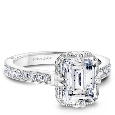 csv_image Noam Carver  Engagement Ring in White Gold containing Diamond A004-01WM-250A