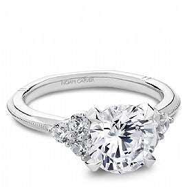 csv_image Noam Carver  Engagement Ring in White Gold containing Diamond A023-01WM-200C
