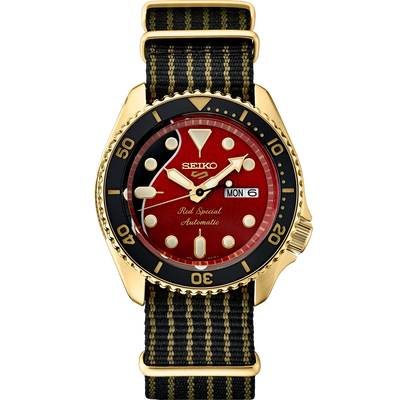 Seiko watch in Yellow Gold SRPH80
