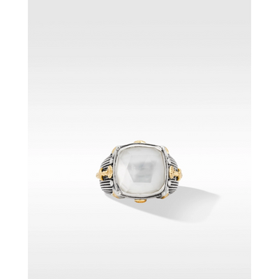 csv_image Konstantino Ring in Mixed Metals containing Mother of pearl DMK2148-117-CUT-S7