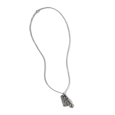 John Hardy Necklaces in Silver containing Sapphire NMS60306BSPX24