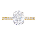 Engagement Collections Engagement Rings in Yellow Gold containing Diamond 420384