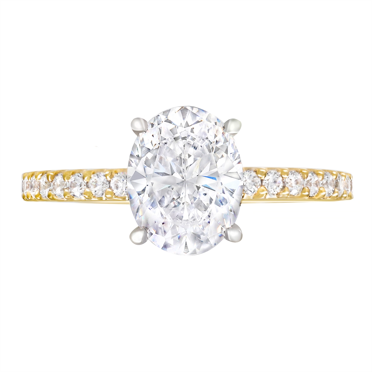 Engagement Collections Engagement Rings in Yellow Gold containing Diamond 420384